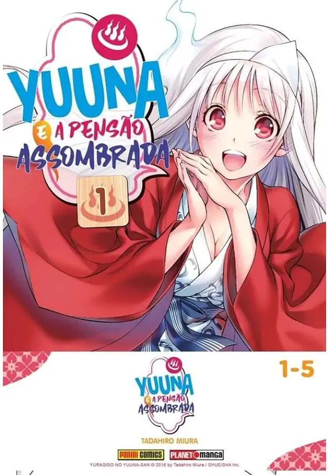 Capa do Livro Yuuna e a Pensão Assombrada - 5 - Miura, Tadahiro