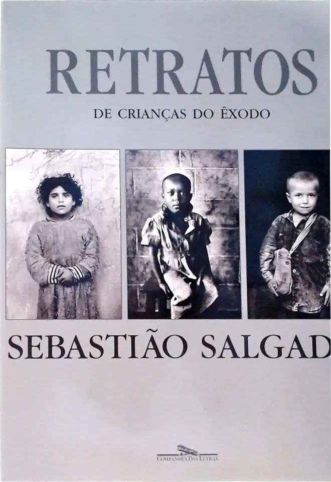 Capa do Livro Retratos de Crianças do Êxodo - Sebastião Salgado