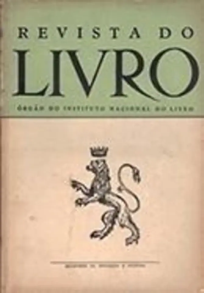 Capa do Livro Revista do Livro Órgão do Instituto Nacional do Livro - José Renato Santos Pereira