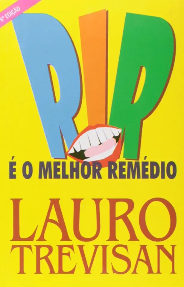 Capa do Livro Rir é o Melhor Remédio - Lauro Trevisan