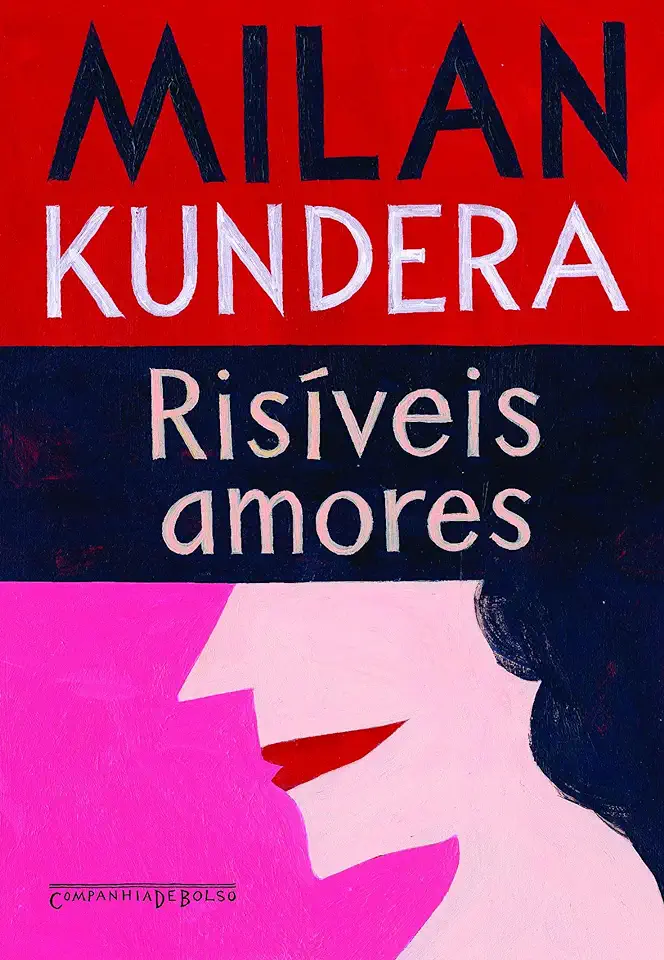 Capa do Livro Risíveis Amores - Milan Kundera