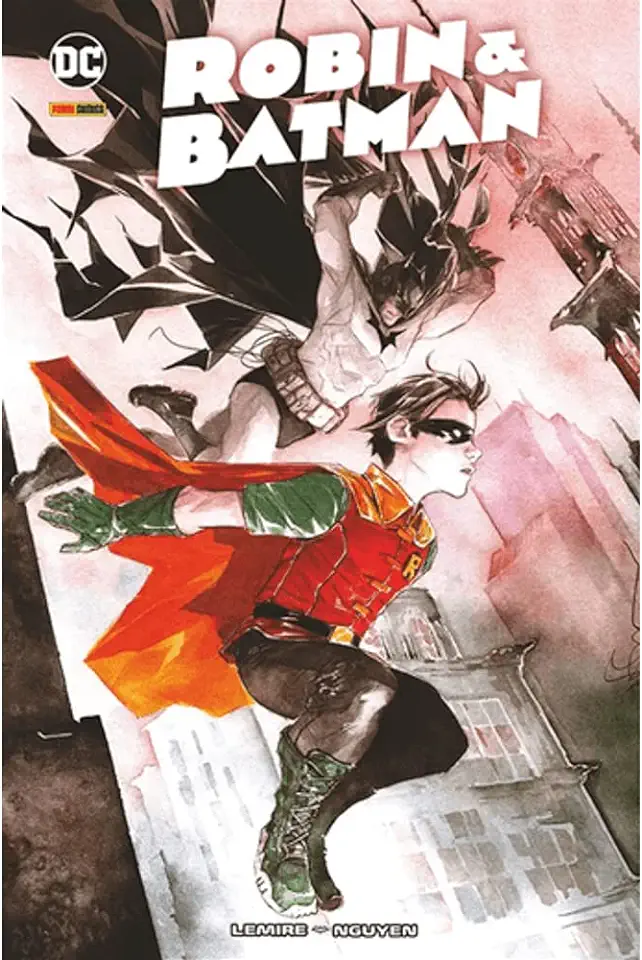 Capa do Livro Robin & Batman - Lemire, Jeff