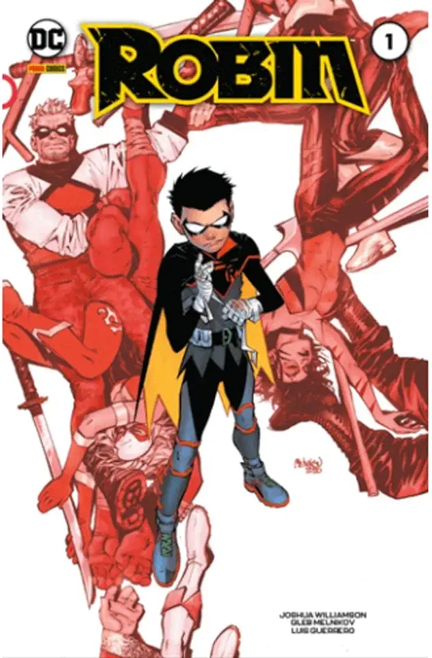 Capa do Livro Robin Vol.01 - Williamson, Joshua