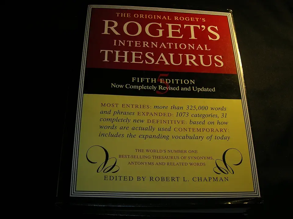 Capa do Livro Rogets International Thesaurus - Robert L. Chapman