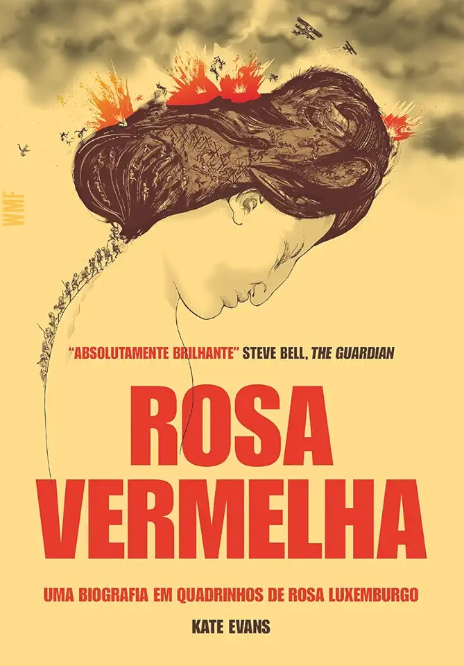 Capa do Livro Rosa Vermelha - Kate Evans