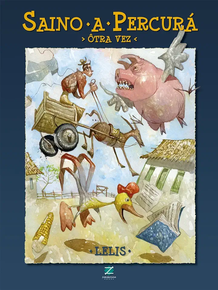 Capa do Livro Saino a Percurá: Ôtra Vez - Lelis