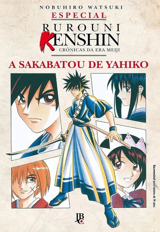 Capa do Livro Sakabatou de Yahiko, A - Volume Único - Nobuhiro Watsuki