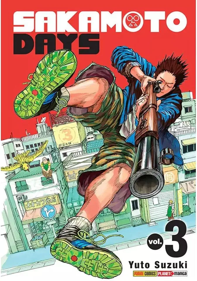 Capa do Livro Sakamoto Days - 03 - Suzuki, Yuuto