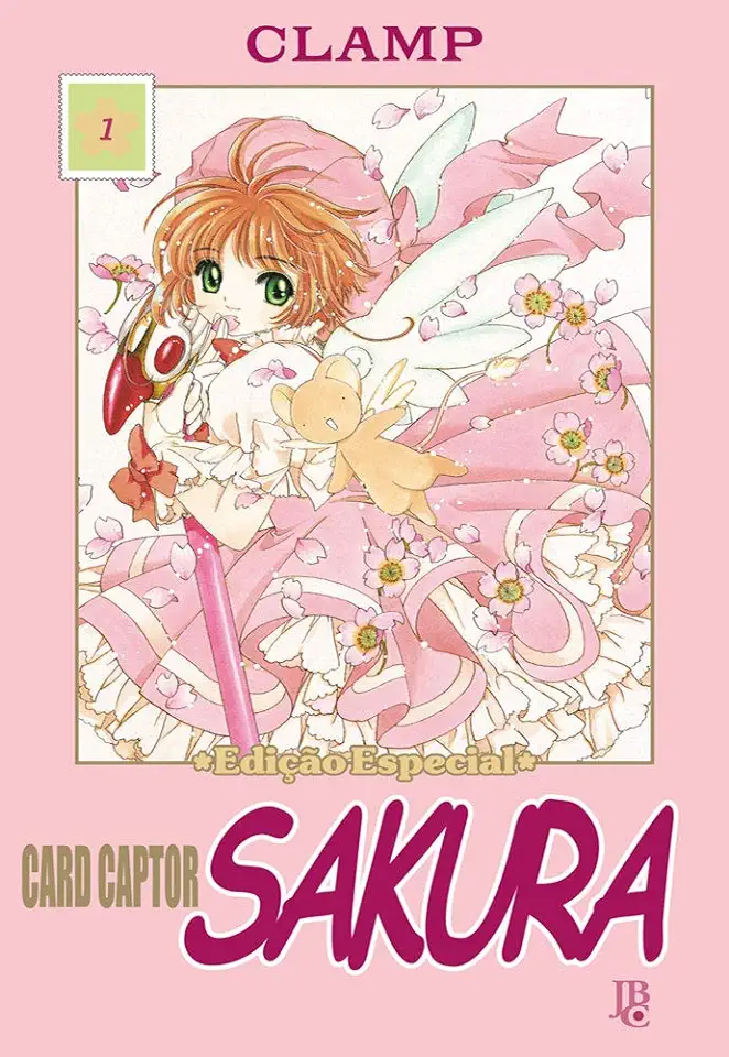 Capa do Livro Sakura Card Captors 01 - Clamp