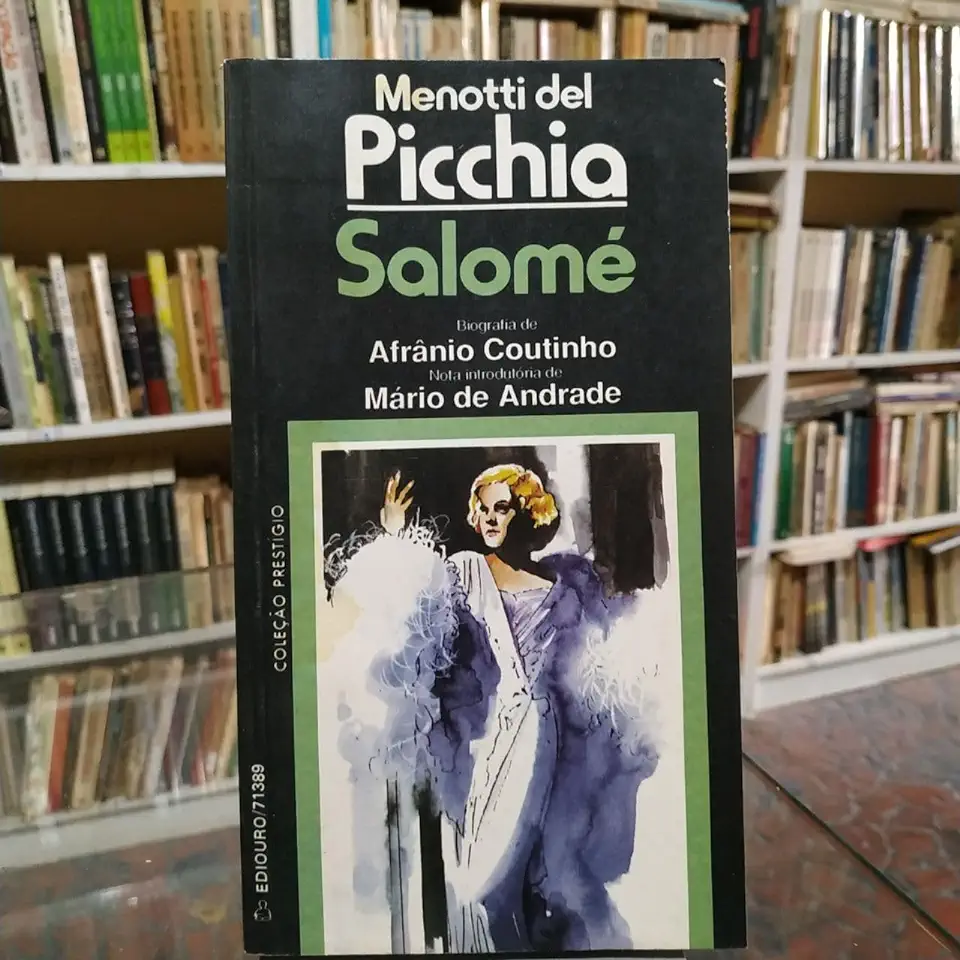 Capa do Livro Salomé - Menotti del Picchia