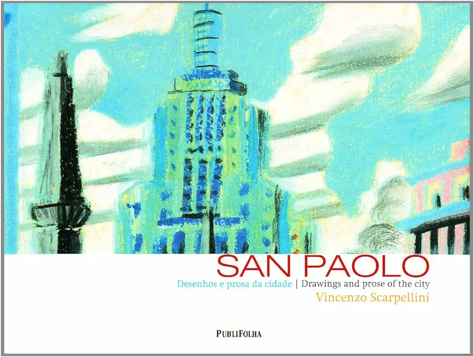 Capa do Livro San Paolo - Desenhos e Prosa da Cidade - Vincenzo Scarpellini