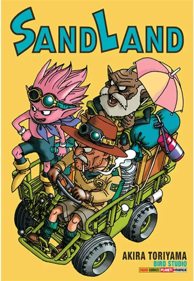 Capa do Livro Sandland 01 - Akira Toriyama