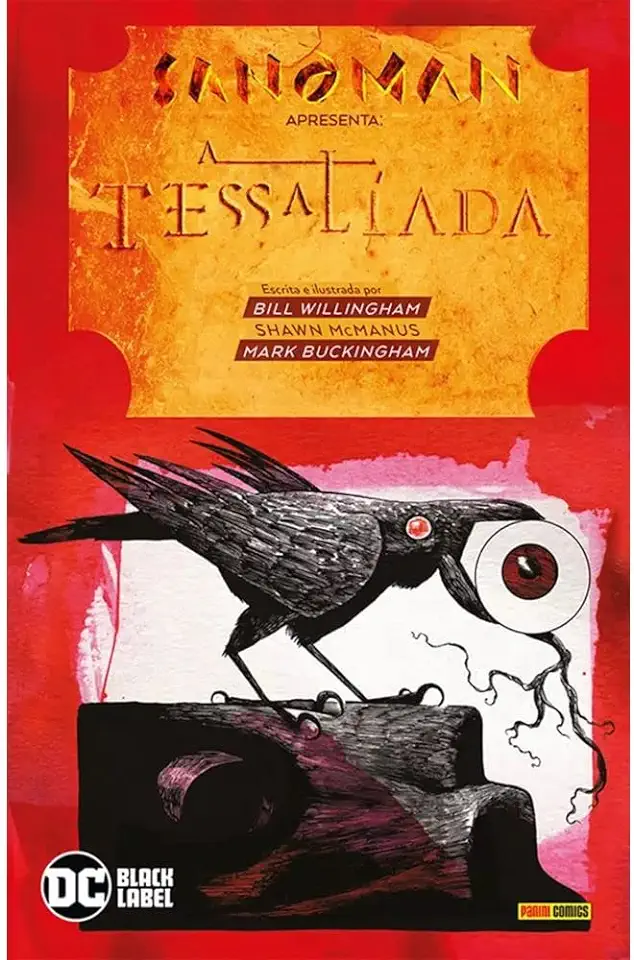 Capa do Livro Sandman Apresenta Vol. 3: Thessaly - Willingham, Bill