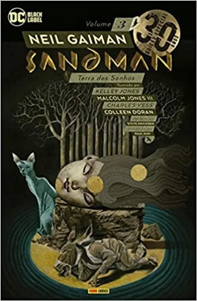 Capa do Livro Sandman: Edição Especial 30 Anos - Volume 3 - Gaiman, Neil