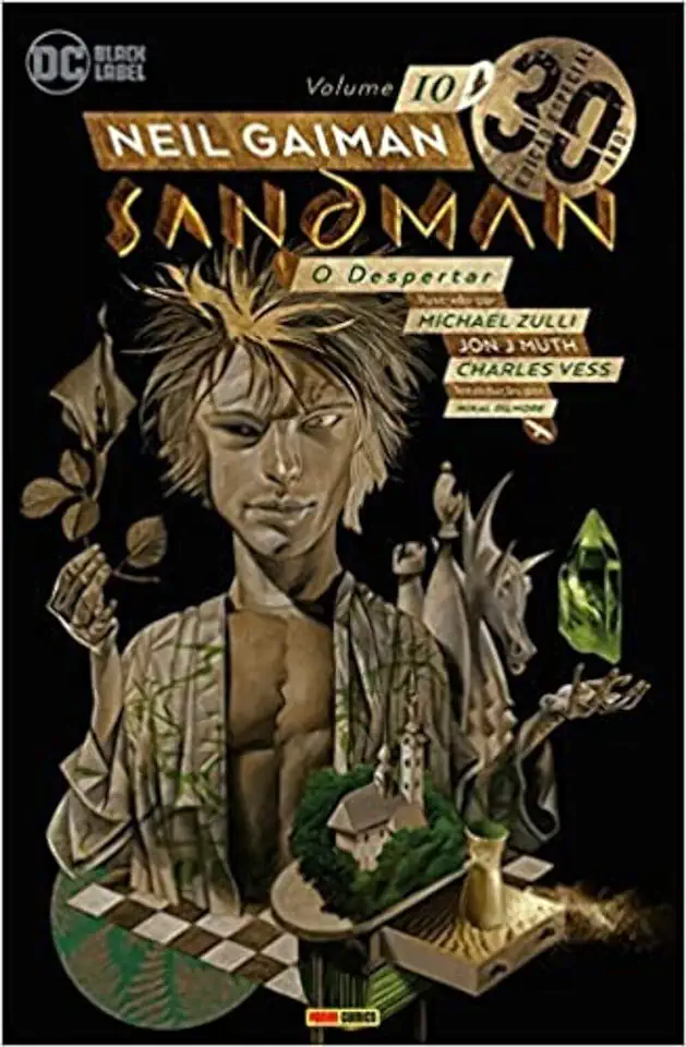 Capa do Livro Sandman: Edição Especial de 30 anos Vol.10 - Neil Gaiman