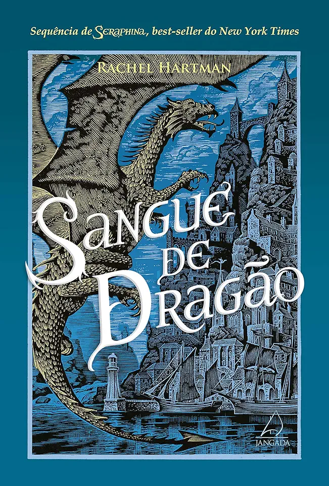 Capa do Livro Sangue de Dragão - Rachel Hartman