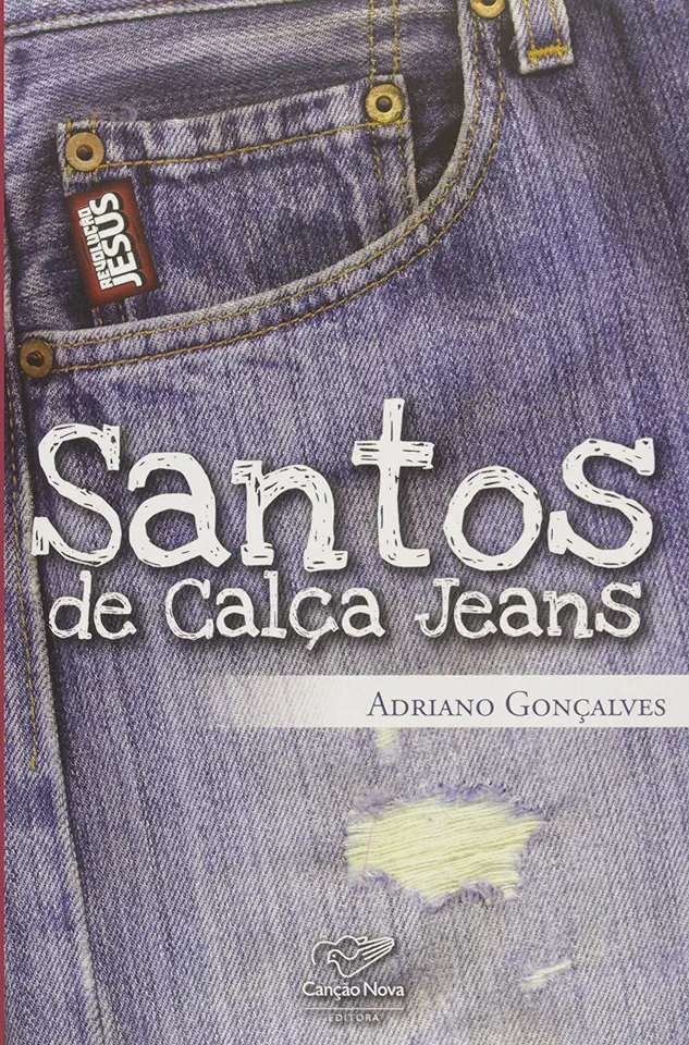 Capa do Livro Santos de Calça Jeans - Adriano Gonçalves