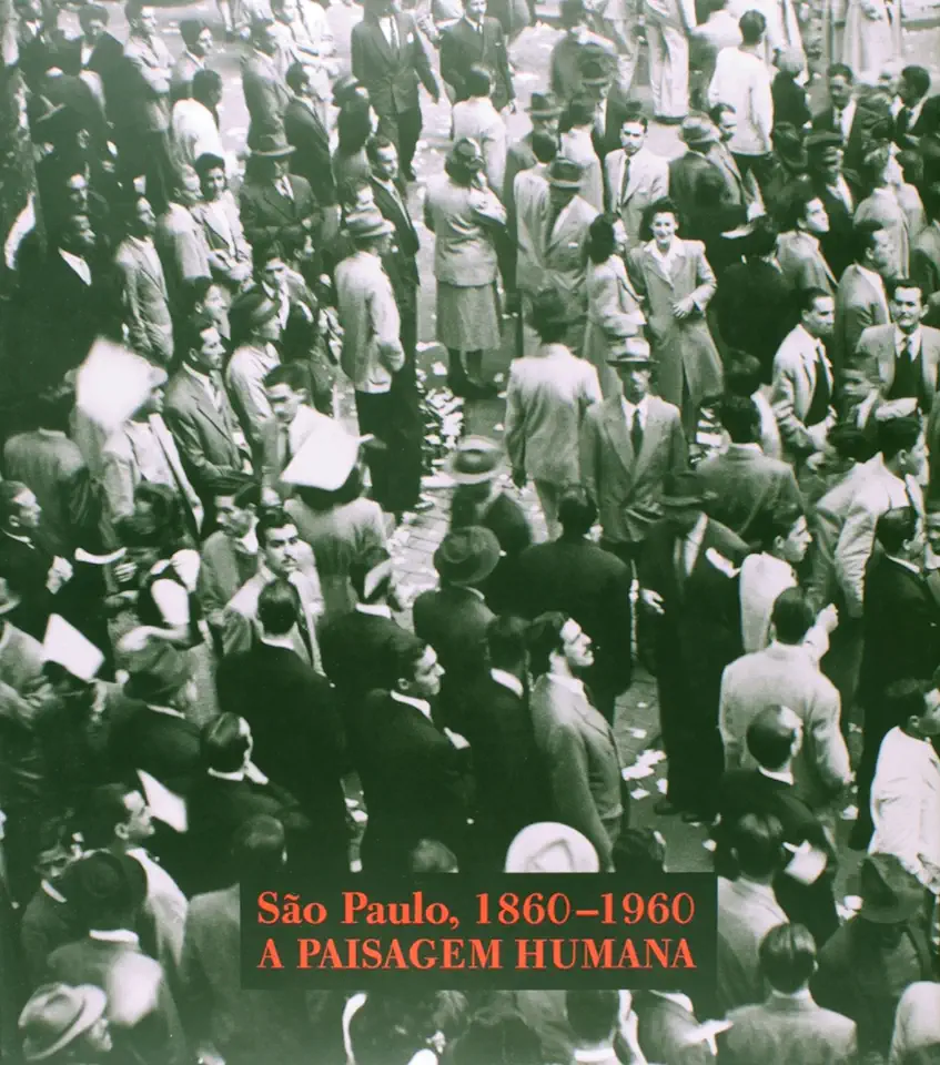 Capa do Livro São Paulo, 1860-1960 a Paisagem Humana - Fernando Portela