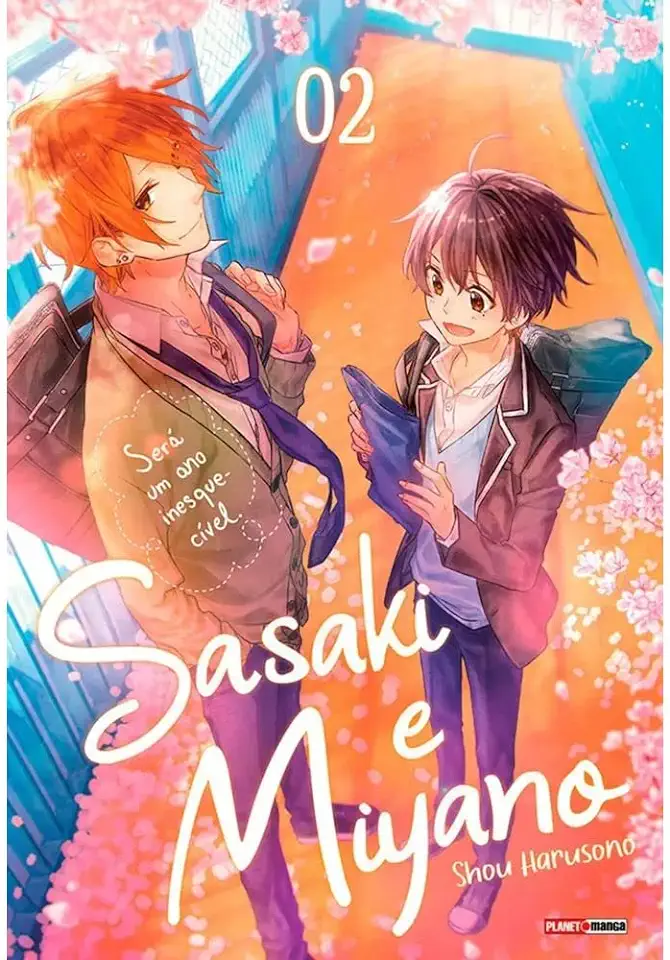 Capa do Livro Sasaki e Miyano 02 - Harusono, Shou