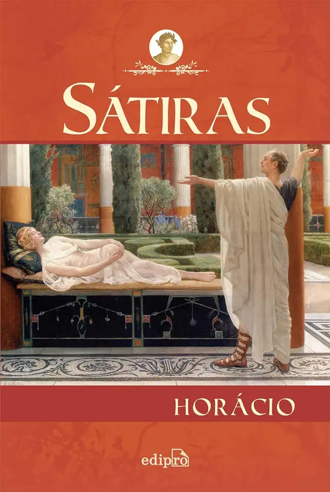 Capa do Livro Sátiras - Horácio