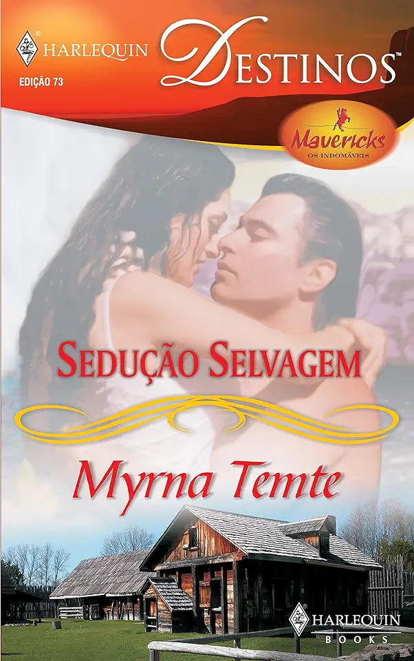 Capa do Livro Sedução Selvagem - Myrna Temte