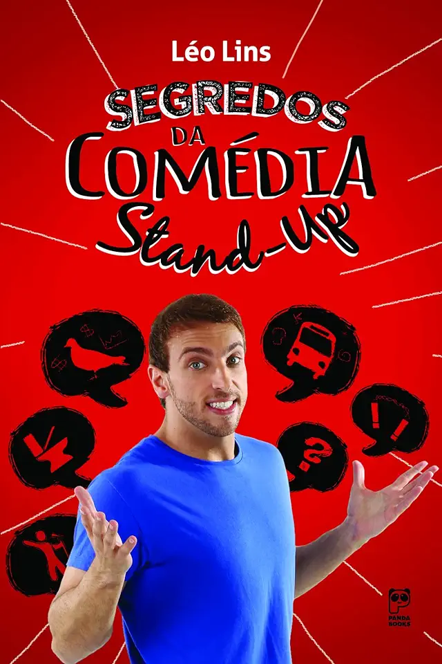 Capa do Livro SEGREDOS DA COMEDIA STAND-UP - LINS, LEO