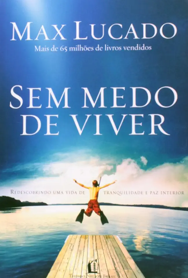 Capa do Livro Sem Medo de Viver - Max Lucado