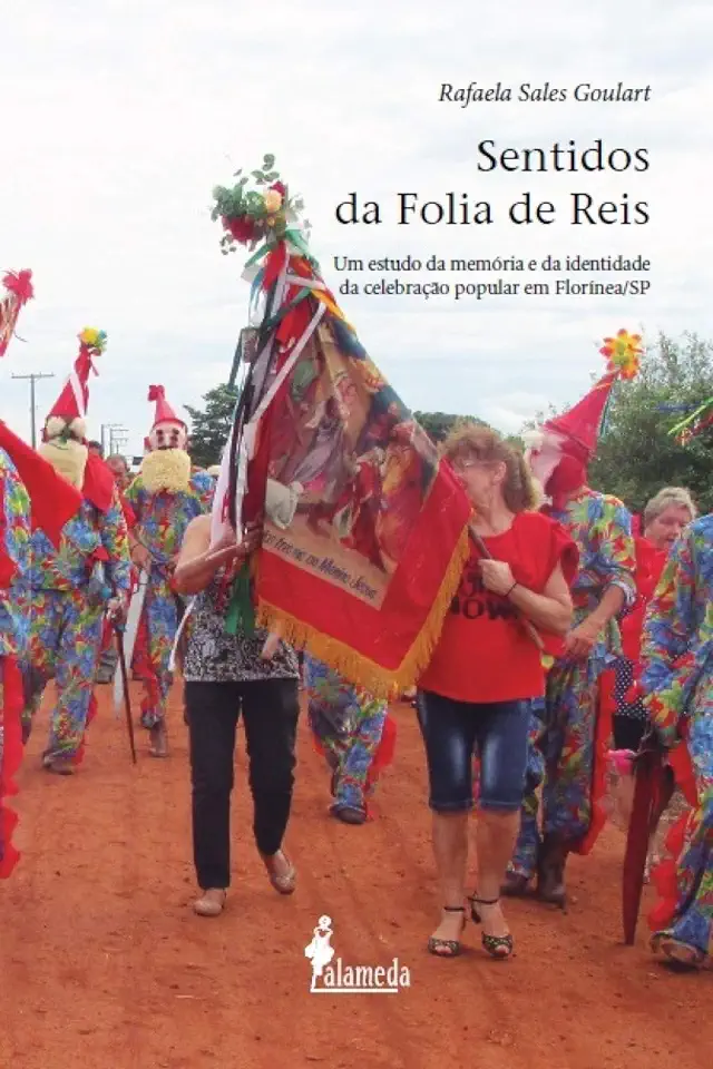 Capa do Livro Sentidos da folia de reis - Goulart, Rafaela Sales