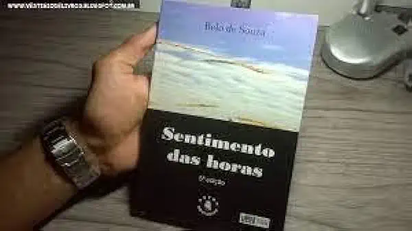 Capa do Livro Sentimento das Horas - Belo de Souza