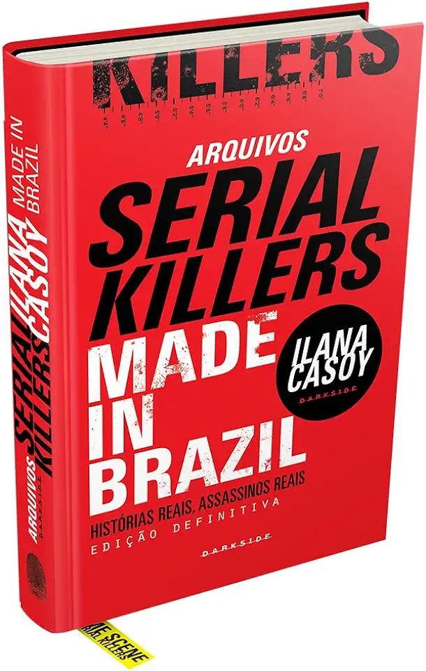 Capa do Livro Serial Killers Made in Brasil - Ilana Casoy