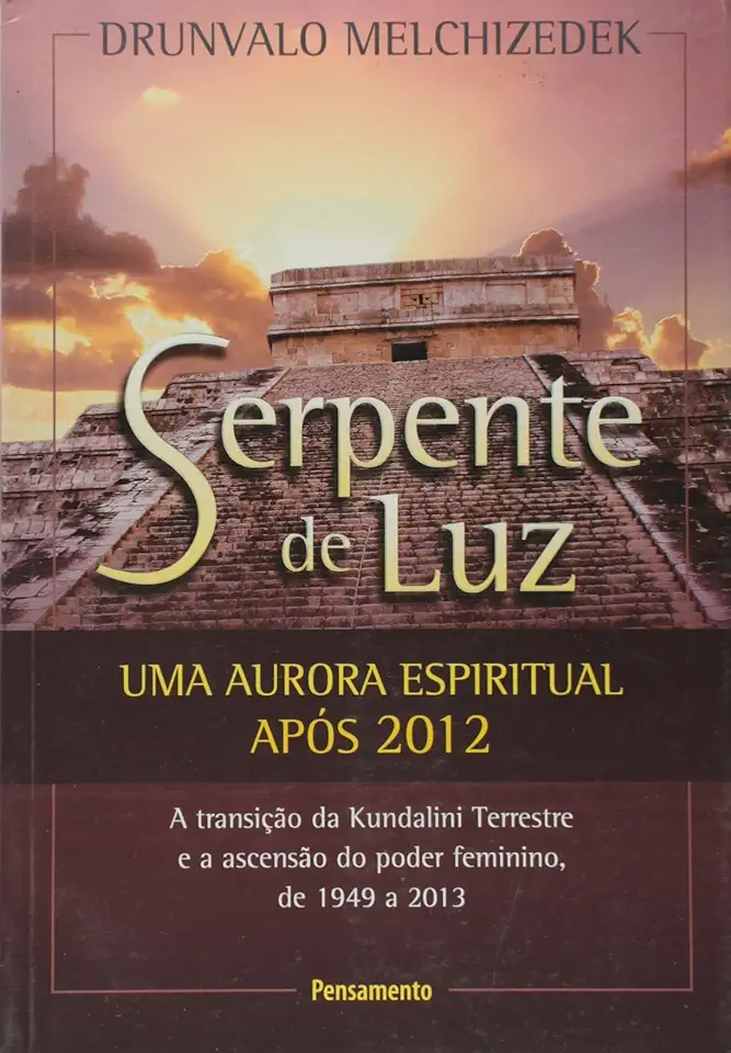 Capa do Livro Serpente de Luz - Drunvalo Melchizedek