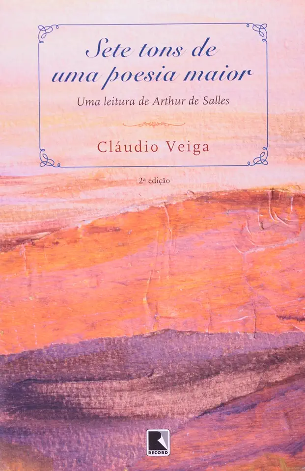 Capa do Livro Sete Tons de uma Poesia Maior - Cláudio Veiga