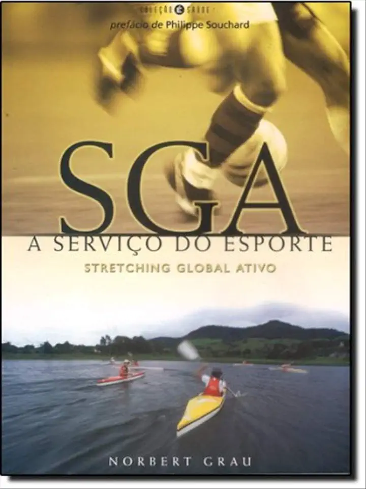 Capa do Livro Sga a Serviço do Esporte - Stretching Global Ativo - Norbert Grau