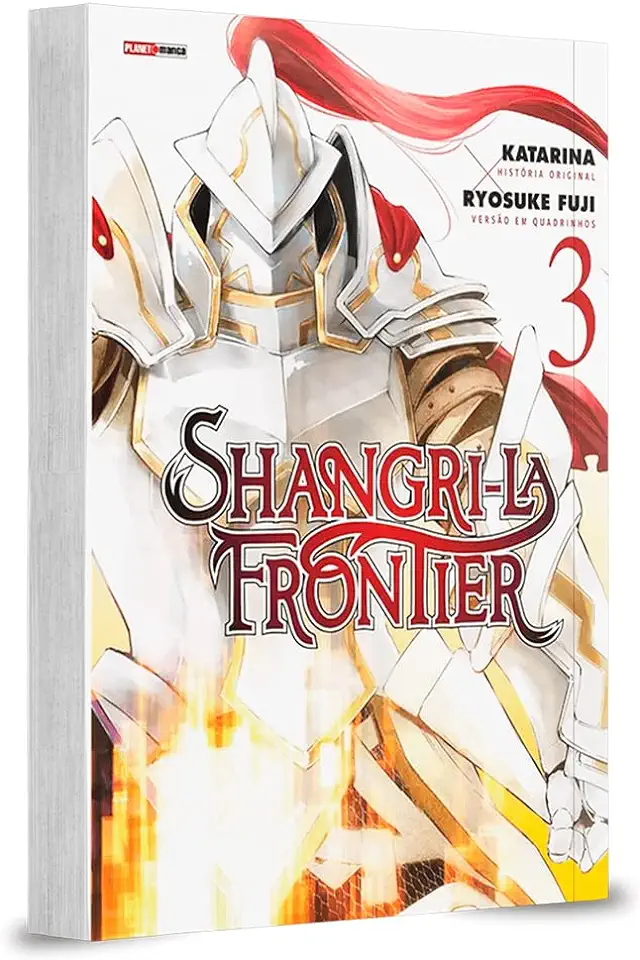 Capa do Livro Shangri-La Frontier - 03 - Kata, Rina