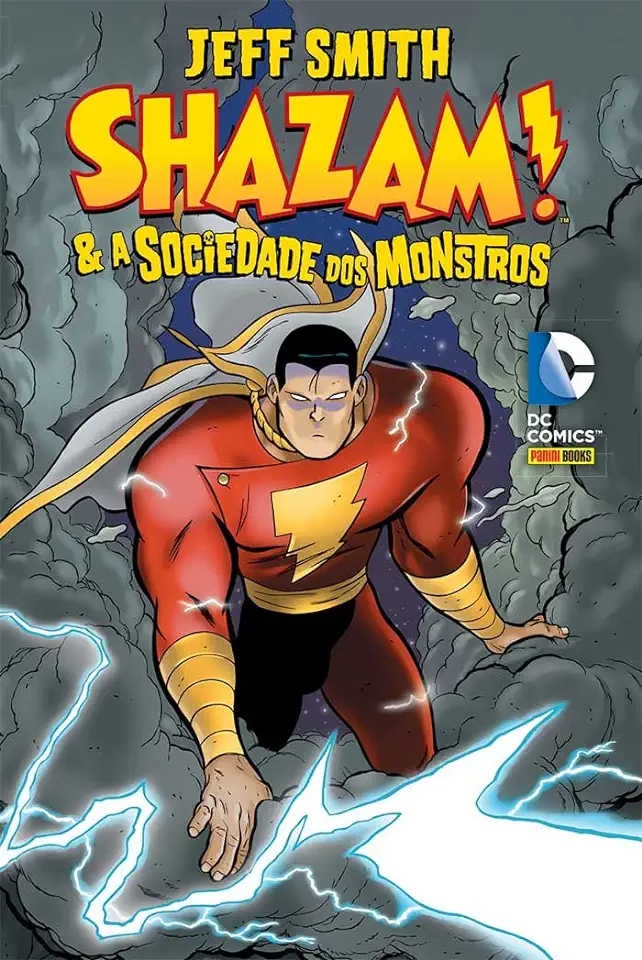 Capa do Livro Shazam e a Sociedade dos Monstros - Jeff Smith