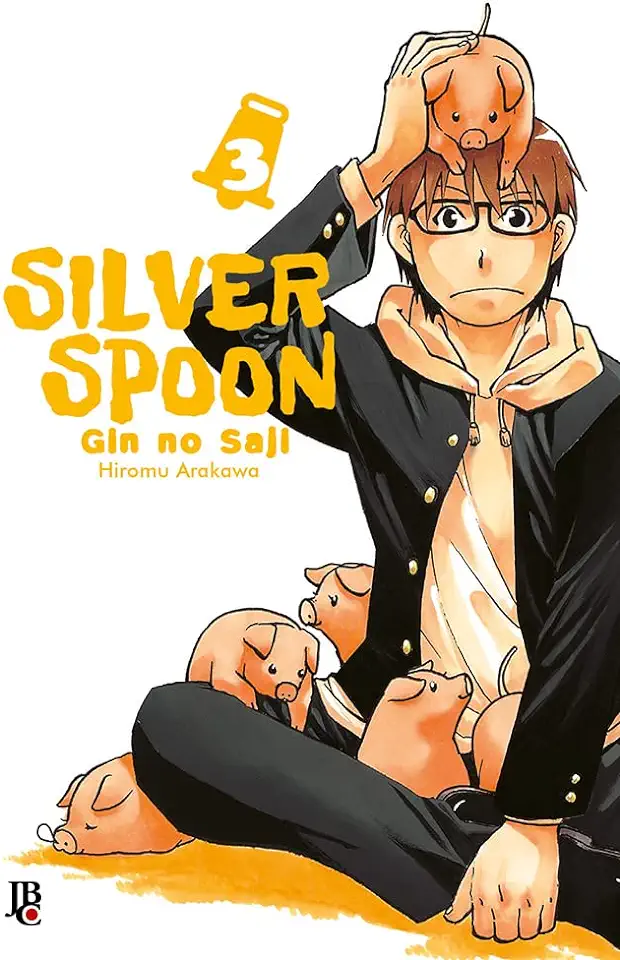 Capa do Livro Silver Spoon Gin No Saji Vol. 3 - Arakawa, Hiromu