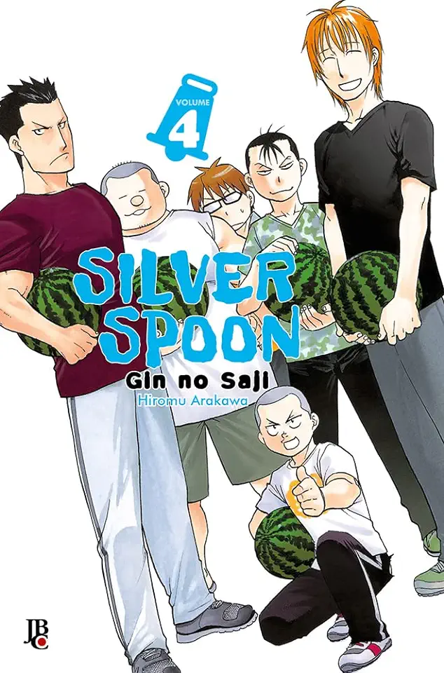 Capa do Livro Silver Spoon Gin No Saji Vol. 4 - Arakawa, Hiromu