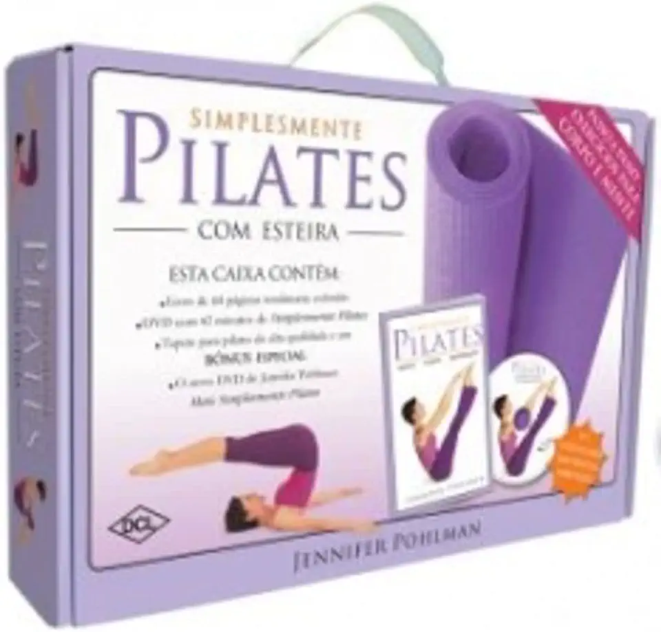 Capa do Livro Simplesmente Pilates - Jennifer Pohlman