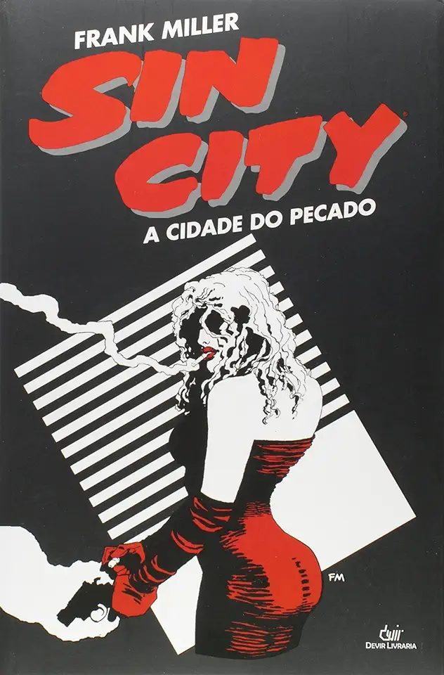 Capa do Livro Sin City a Cidade do Pecado - Frank Miller