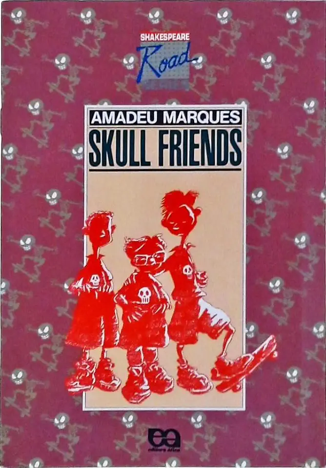 Capa do Livro Skull Friends - Amadeu Marques