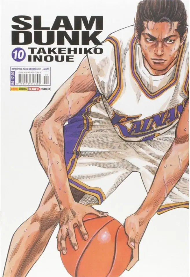 Capa do Livro Slam Dunk Vol. 10 - Takehiko Inoue