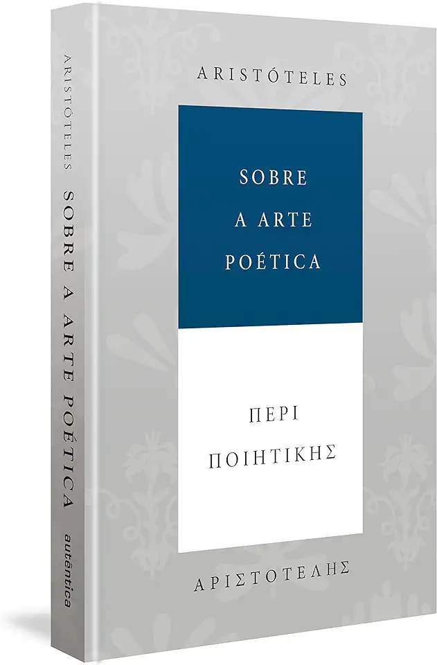 Capa do Livro Sobre a arte poética - Bilíngue - Aristóteles, .