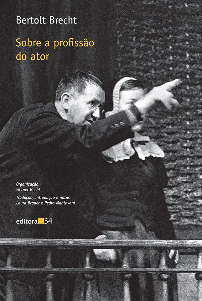 Capa do Livro Sobre A Profissão Do Ator - Bertolt Brecht