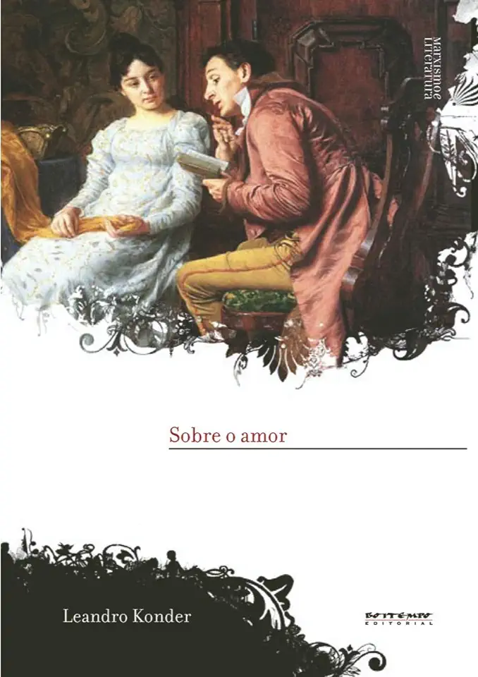 Capa do Livro Sobre o Amor - Leandro Konder