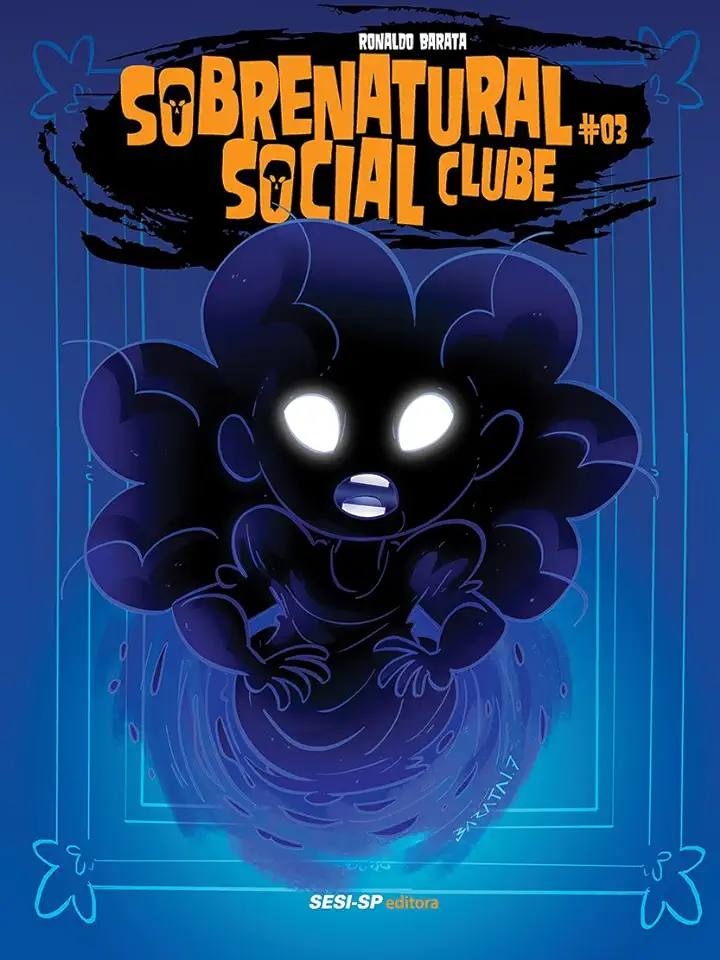 Capa do Livro Sobrenatural social clube #03 - Barata, Ronaldo