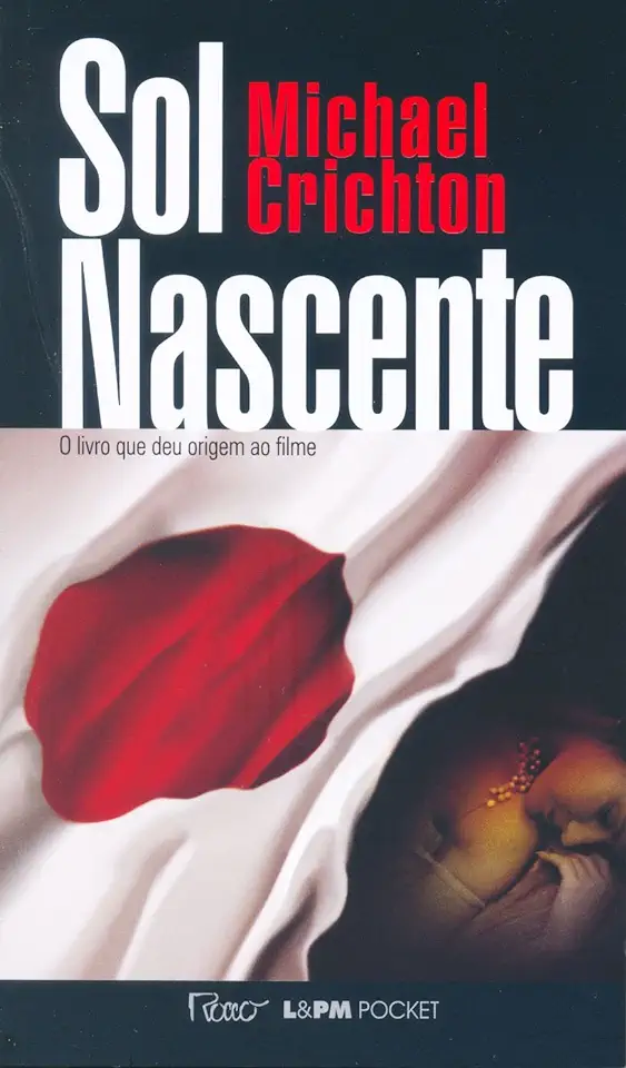 Capa do Livro Sol Nascente - Michael Crichton