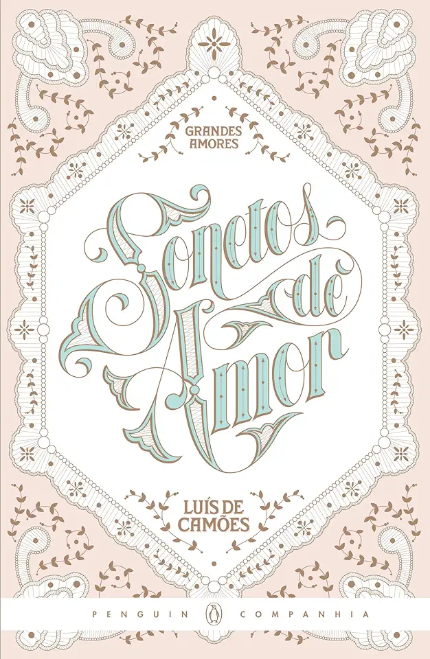 Capa do Livro Sonetos de Amor - Luís Vaz de Camões