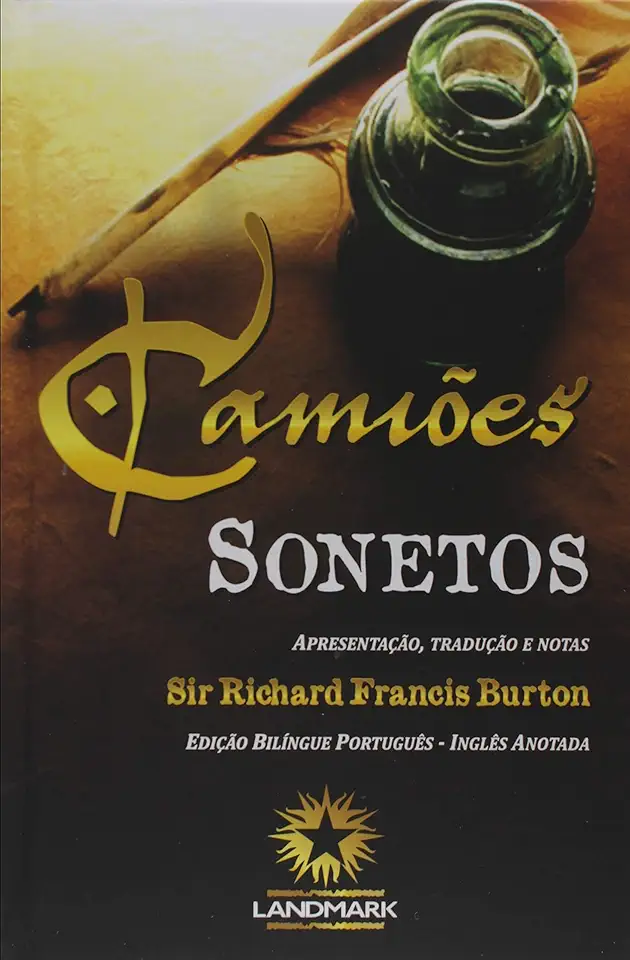 Capa do Livro Sonetos: Sonnets - Camões, Luís Vaz de