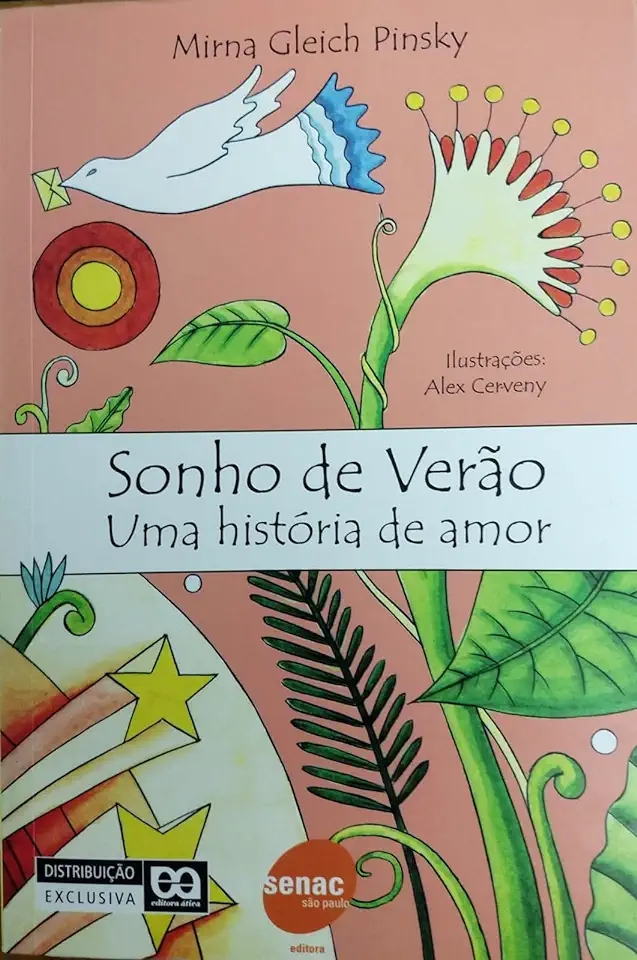 Capa do Livro Sonho de Verão uma História de Amor - Mirna Gleich Pinsky