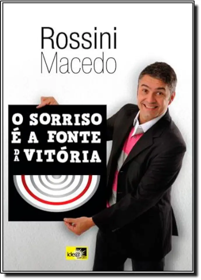 Capa do Livro Sorriso e a Fonte da Vitória O - Rossini Macedo